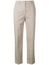 ASPESI CROPPED SLIM-FIT TROUSERS