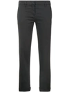 ASPESI CROPPED SLIM FIT CHINOS