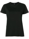 Aspesi T-shirt In Cotton Jersey In Black