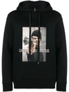 NEIL BARRETT GANGSTA PRINT HOODIE