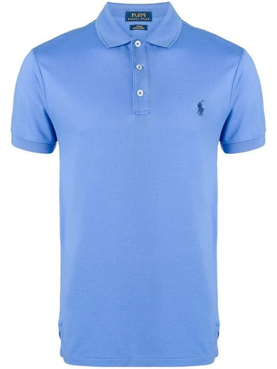 Polo Ralph Lauren Logo刺绣polo衫 - 蓝色 In Blue