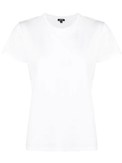 Aspesi Short-sleeve Cotton T-shirt In White