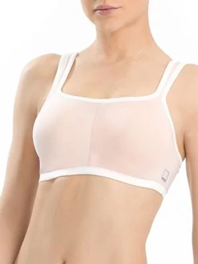 Natori High-impact Yogi Contour Convertible Full Coverage Sports Bra 731050 In Light Mocha Ivory