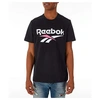 REEBOK MEN'S CLASSICS VECTOR T-SHIRT, BLACK - SIZE LARGE,5574049