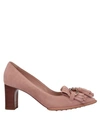 TOD'S TOD'S WOMAN LOAFERS BLUSH SIZE 5 SOFT LEATHER,11648963OL 13