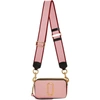 MARC JACOBS MARC JACOBS PINK SMALL SNAPSHOT CAMERA BAG