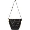 GIVENCHY GIVENCHY BLACK QUILTED MINI GV BUCKET BAG