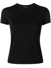 Theory Crewneck Wide-sleeve T-shirt In Black