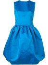 Calvin Klein 205w39nyc Short Puffball Dress In Blue