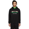 MOSCHINO MOSCHINO BLACK ITALY HOODIE