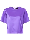 CYNTHIA ROWLEY RUSH STRETCH SATIN T