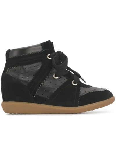 Isabel Marant Wedge Trainers In Black