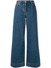 THE ROW THE ROW HIGH WAISTED WIDE LEG JEANS - 蓝色