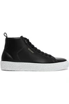 AXEL ARIGATO AXEL ARIGATO WOMAN LEATHER HIGH-TOP SNEAKERS BLACK,3074457345619896245