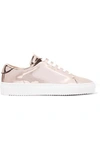 AXEL ARIGATO AXEL ARIGATO WOMAN MIRRORED-LEATHER SNEAKERS ROSE GOLD,3074457345619083000