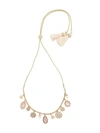 MARCHESA NOTTE MOMENT IN THE SUN CHARM NECKLACE