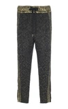 DOLCE & GABBANA JACQUARD DRAWSTRING PANTS,GYNMATFJRDIN0000