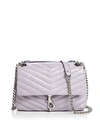 REBECCA MINKOFF EDIE QUILTED LEATHER CROSSBODY,HH18EEQX20