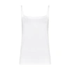 WOLFORD HAWAII WHITE STRETCH-JERSEY TANK,2570932
