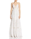 PERSEVERANCE LONDON SACRAMENTO FLORAL MAXI DRESS,PL07058B