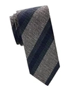 BRIONI Regimental Stripe Silk Tie