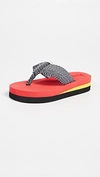 PROENZA SCHOULER Chevron Flip Flops