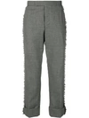THOM BROWNE FRAYED EDGE CLASSIC-FIT TROUSER