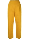 MARNI CROPPED HIGH WAISTED TROUSERS