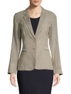 LAFAYETTE 148 Vangie Linen Blazer