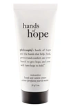 PHILOSOPHY HANDS OF HOPE HAND & CUTICLE CREAM, 4 OZ,56535043000