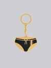 THOM BROWNE THOM BROWNE RWB STRIPE SWIM BRIEF KEYRING,MZK037A0176313009287