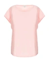 Crossley Basic Top In Salmon Pink