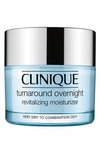 CLINIQUE TURNAROUND OVERNIGHT REVITALIZING MOISTURIZER FOR VERY DRY TO COMBINATION OILY SKIN,ZCTJ01