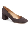 CHLOÉ 'LAUREN' SCALLOPED PUMP,CHC16S23001