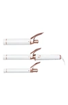 T3 Twirl Trio Interchangeable Clip Curling Iron Set: 1", 1.25", 1.5"