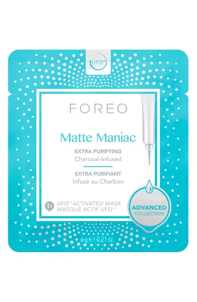 Foreo Ufo-activated Advanced Collection Matte Maniac Face Mask (pack Of 6) In Colorless