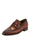 BERLUTI MEN'S ANDY LEATHER PENNY LOAFERS,PROD216880261