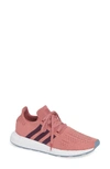 Adidas Originals Women's Swift Run Lace Up Sneakers In Trace Maroon