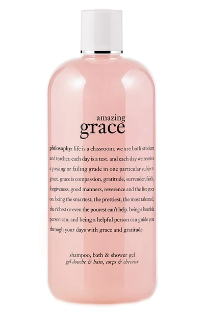 PHILOSOPHY AMAZING GRACE 3-IN-1 SHAMPOO, BATH & SHOWER GEL, 16 OZ,99350073139