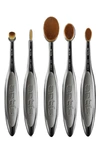 ARTIS Elite Smoke 5-Piece Brush Set,ARTISELITESMK5SET