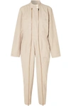 STELLA MCCARTNEY ZIP-EMBELLISHED TWILL JUMPSUIT