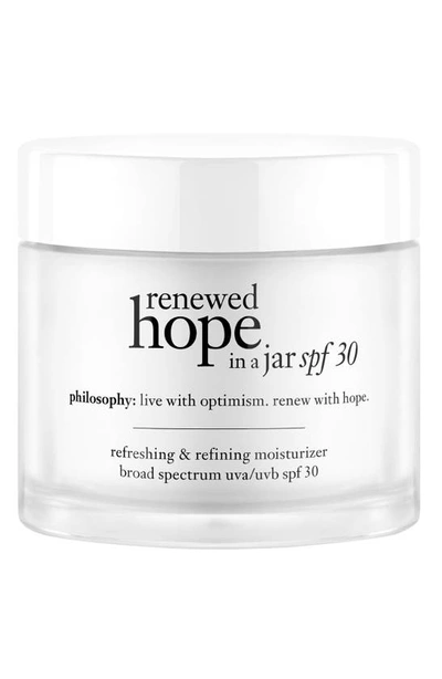 Philosophy Renewed Hope In A Jar Spf 30 Moisturizer 2 oz/ 60 ml