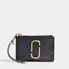 Marc Jacobs Snapshot Top Zip Multi Wallet In Black In Black And Other