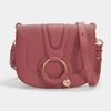 SEE BY CHLOÉ SEE BY CHLOé | Hana Small Crossbody Bag in Rusty Pink Grained Goatskin