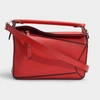 Loewe Puzzle Small Grained-leather Cross-body Bag