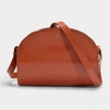 APC A.P.C. | Demi-Lune Bag in Orange Patent Leather