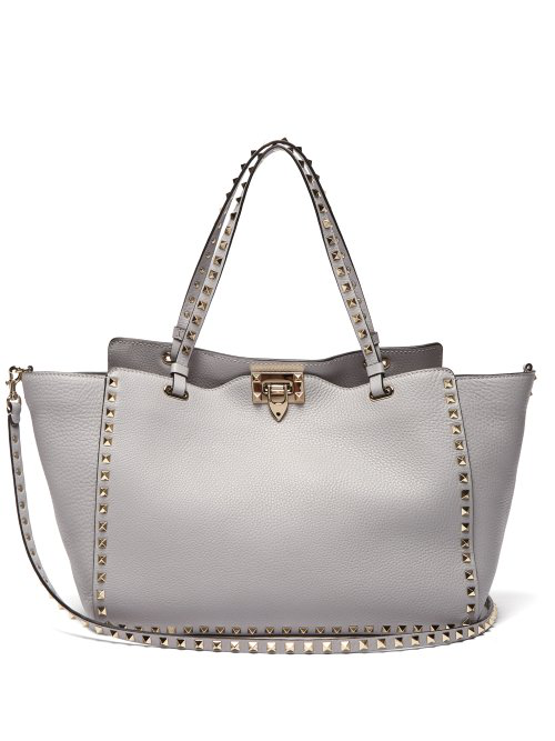 valentino leather tote bag