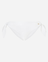 Dolce & Gabbana Side Tie Bikini Bottoms In White