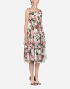 DOLCE & GABBANA PRINTED SILK DRESS