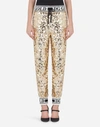 DOLCE & GABBANA SEQUINED JOGGING trousers